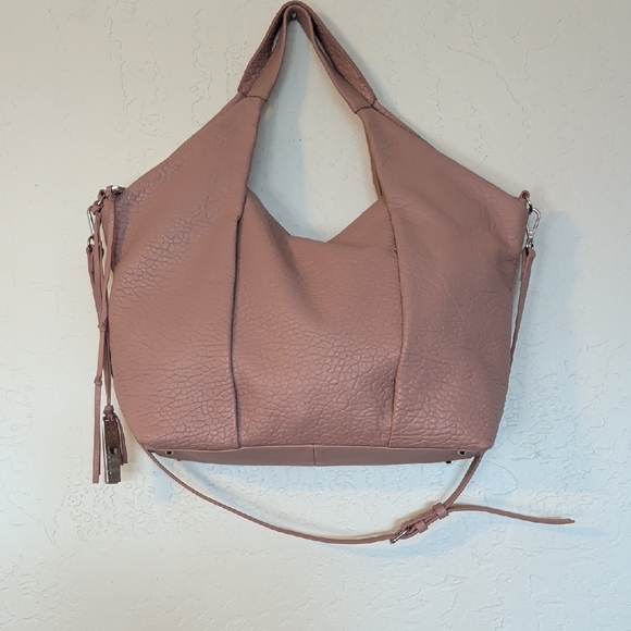 Vince Camuto Handbags - Vince Camuto Convertible Lamb Leather Pleated Tote - Steph bag